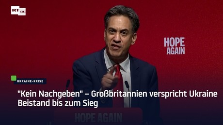 "Kein Nachgeben" – Großbritannien verspricht Ukraine Beistand bis zum Sieg