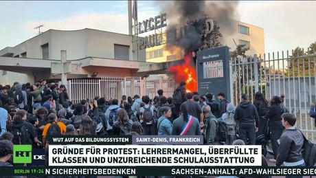 Schülerproteste in Frankreich eskalieren – Festnahmen und Verletzte