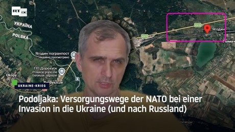 Podoljaka: Versorgungswege der NATO bei einer Invasion in die Ukraine (und nach Russland)