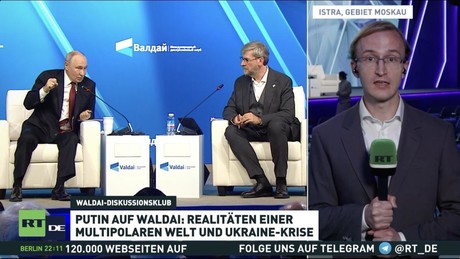 Kaliningrad und Ukraine: Putin äußert sich beim Waldai-Forum