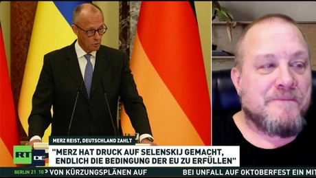 Politblogger Röper: Merz verfolgt in Kiew vor allem außenpolitische Ziele