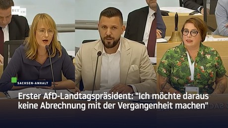 Erster AfD-Politiker wird Landtagspräsident – Fraktionsvorsitzende der Grünen interveniert