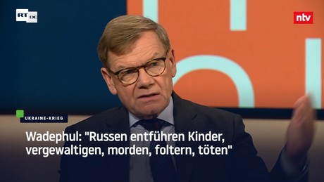 Wadephul: "Russen entführen Kinder, vergewaltigen, morden, foltern, töten"