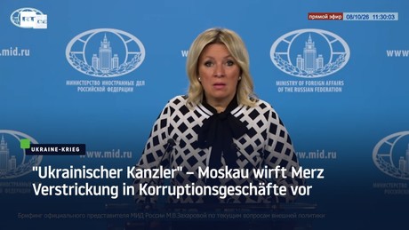 "Ukrainischer Kanzler" – Moskau wirft Merz Verstrickung in Korruptionsgeschäfte vor