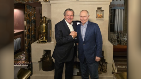 Putin feiert Geburtstag mit Gerhard Schröder in Moskau