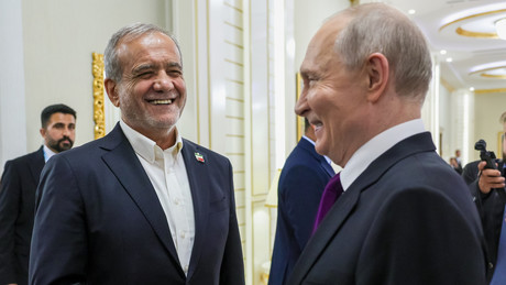 Putin gegenüber Irans Präsident: Russland und Iran teilen strategische Ziele