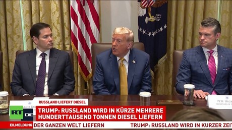 Diesel-Deal nach Trump-Telefonat mit Putin: Russland soll über 4,8 Millionen Tonnen liefern