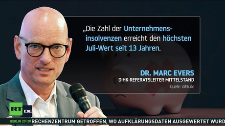 Insolvenzwelle in Deutschland: Alle 19 Minuten geht ein Unternehmen pleite