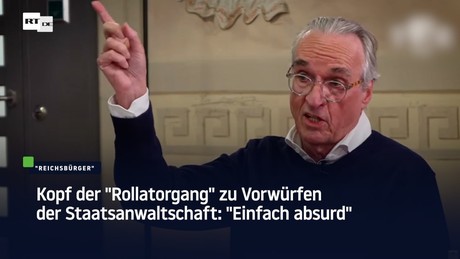 Kopf der "Rollatorgang" zu Vorwürfen der Staatsanwaltschaft: "Einfach absurd"