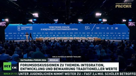 3. Katharina-Forum eröffnet in Moskau