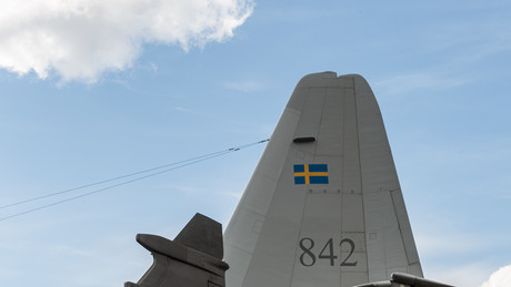 Schwedisches Aufklärungsflugzeug nahe der russischen Grenze über Finnland unterwegs