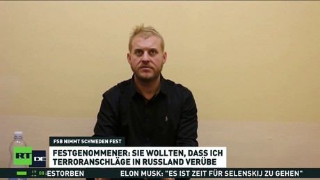 FSB meldet Festnahme: Schwede soll Anschläge in Russland geplant haben