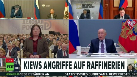Putin warnt Ukraine nach Angriffen auf russische Ölraffinerien