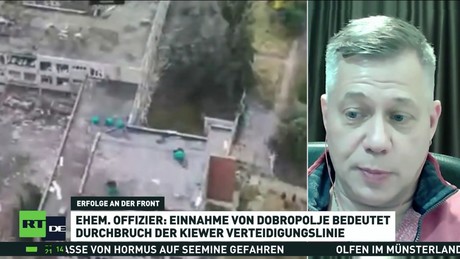 Befreiung von Dobropolje: Durchbruch durch ukrainische Verteidigungslinien