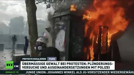 Frankreich in Aufruhr: Gewaltsame Zusammenstöße bei Protesten