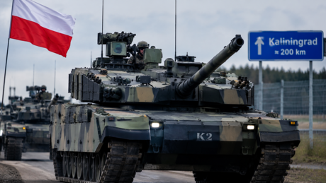 Südkoreanische Kampfpanzer für Polen: Neue Lieferung nahe Kaliningrad