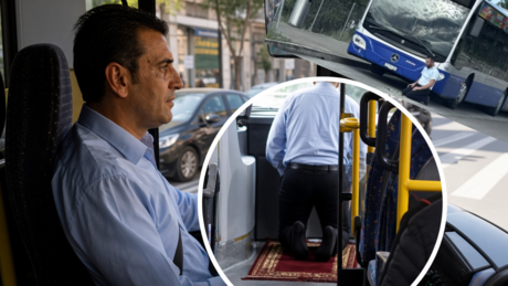 Gebetsteppich im Linienbus: Busfahrer beten in Österreich, der Schweiz und Deutschland
