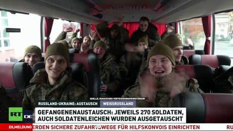 Weißrussland: Moskau und Kiew tauschen Gefangene aus