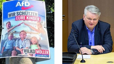 11.600 Euro Geldstrafe – AfD-Politiker wegen "Hitlergruß"-Wahl­pla­kat rechts­kräftig ver­ur­teilt