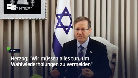 Herzog: "Wir müssen alles tun, um Wahlwiederholungen zu vermeiden"