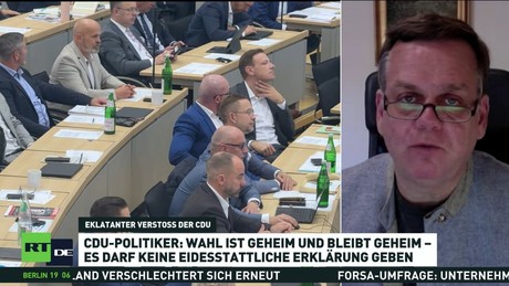 Eidesstattlicher Treueschwur? CDU streitet über geheime Wahl von AfD-Kandidaten