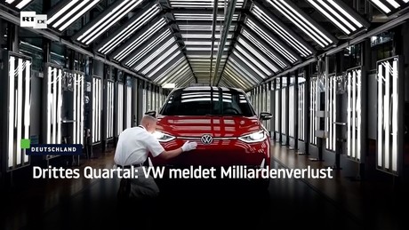 Drittes Quartal: VW meldet Milliardenverlust