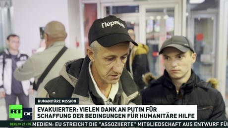 Feuerpause um Aljoschki: Humanitäre Hilfe für Zivilisten