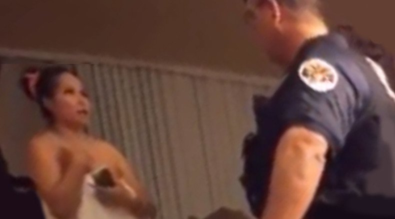 Arizona cop arrests naked woman after entering her home illegally