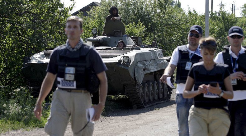 'We see movement of military hardware away from contact line' – OSCE