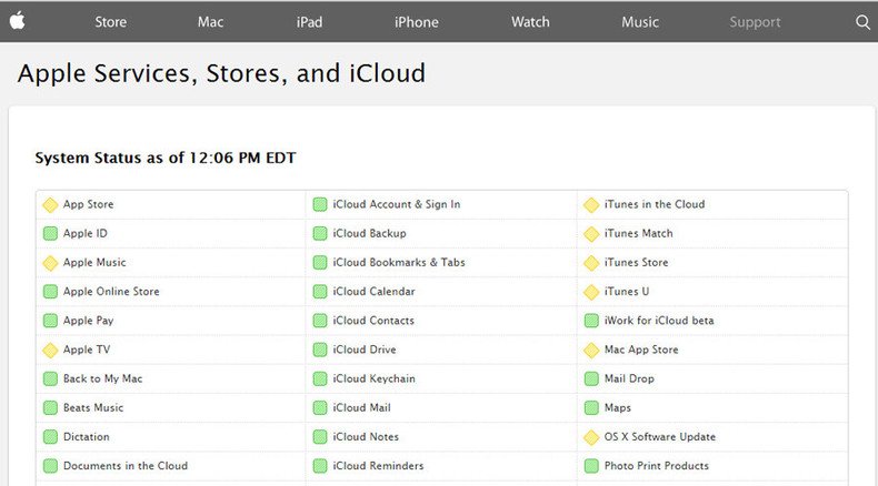 Apple bitten? iTunes, AppStore down (UPDATES)