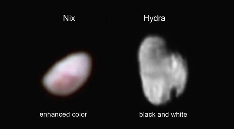 Red ‘jelly bean’ satellite of Pluto found in latest New Horizons photographs