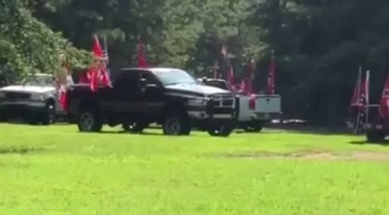 Confederate flag drive-by at black kid’s birthday party sparks trouble in Georgia (VIDEO)