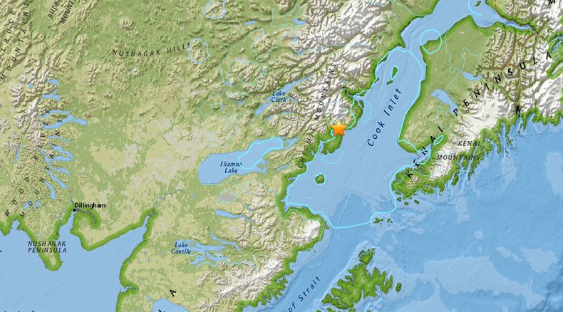 6.3 magnitude earthquake strikes Alaska near active volcano
