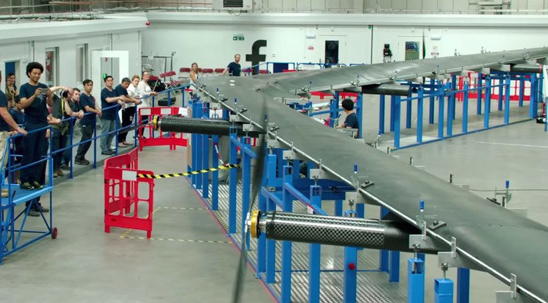 Facebook to test solar-powered Boeing-737-sized ‘free internet access’ drone