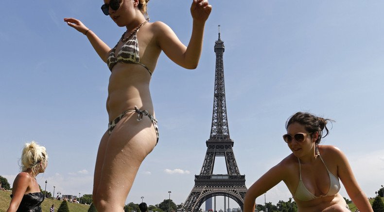 ‘Get dressed, it's not summer!’: Assault on sunbathing woman sparks pro-bikini protest in France