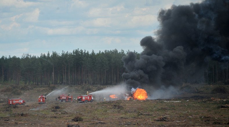 Helicopter crashes at airshow in Russia, 1 pilot dead (PHOTOS, VIDEO)