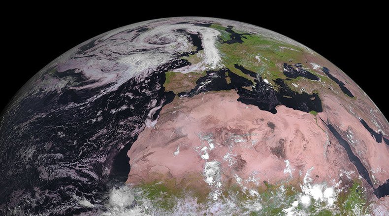 First colorful pic of Africa & Europe from EU second-gen weather sat (PHOTO)