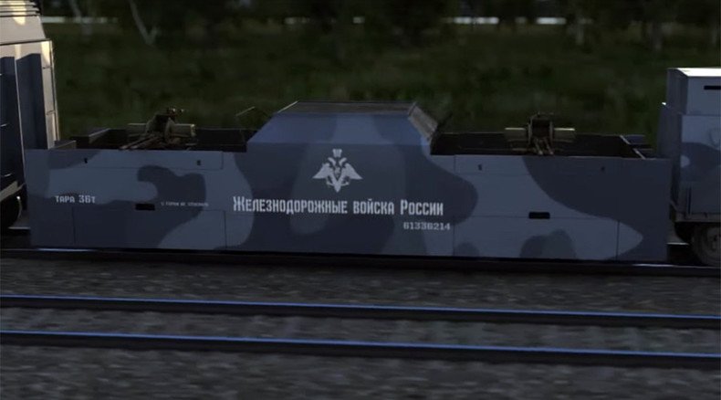 modern armored train