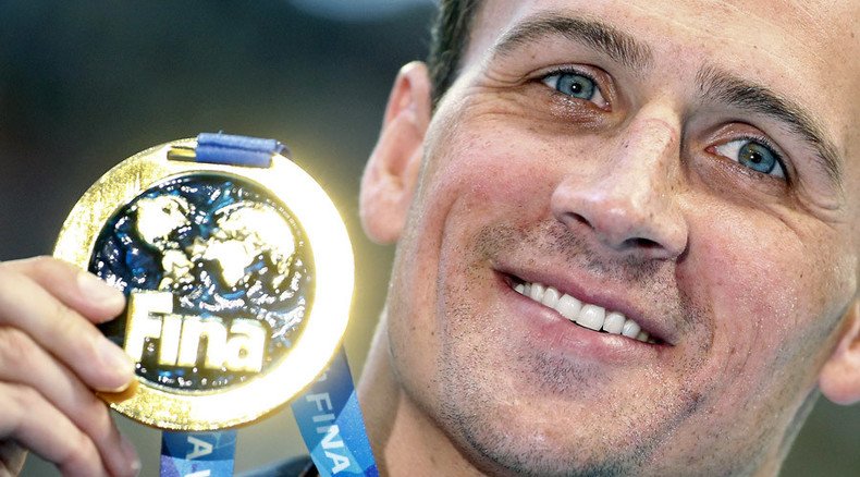 ‘Special fan:’ US swimmer gives his gold medal to child at Russia world games (PHOTO)
