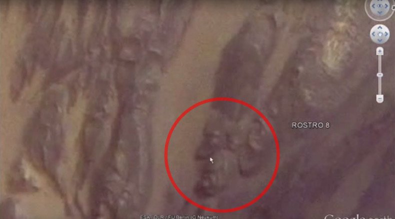 Google app lets UFO lover detect ‘politician’s face’ on Mars