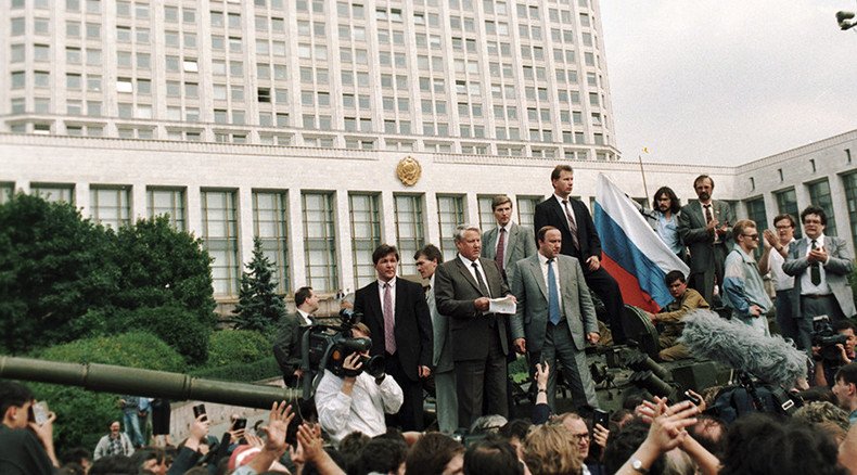 Russians see 1991 coup as national tragedy, but like subsequent developments