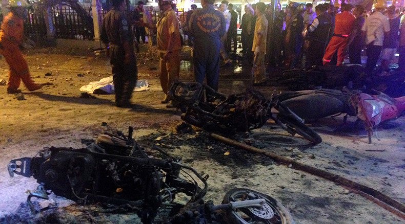 Bombing rocks tourist area in Bangkok, 22 dead & scores injured
