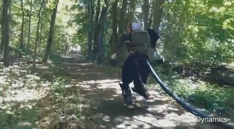 ‘Terrifying’ Terminator-like robot let loose in US woods (VIDEO)
