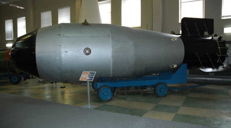 Tsar Bomba: Replica of world’s most powerful nuke ever detonated to be displayed in Moscow