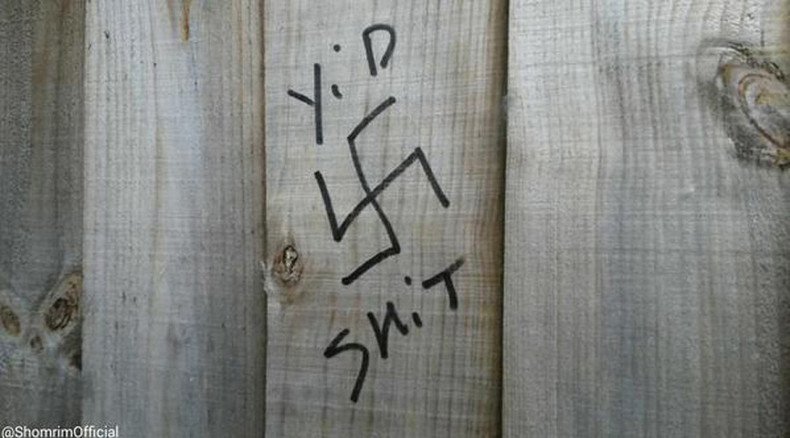 Anti-Semitic graffiti scrawled on Jewish school in London