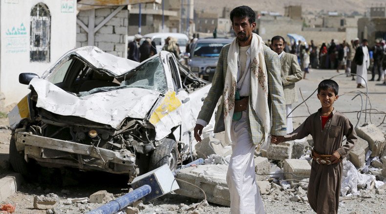 Yemeni president proposes 15-day ceasefire, dozens of civilians die in Saudi-led airstrike