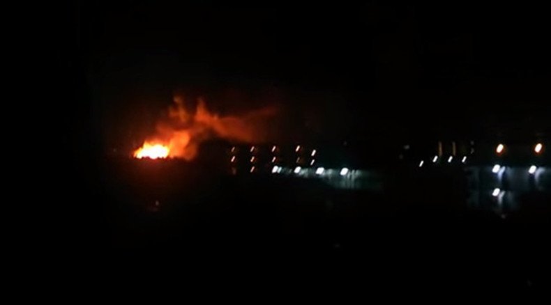 Explosions at US military base in Kanagawa, Japan (VIDEO)