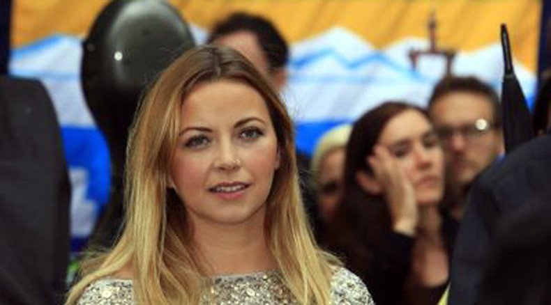 ‘Disaster waiting to happen’: Charlotte Church sings in protest against Shell’s Artic drilling