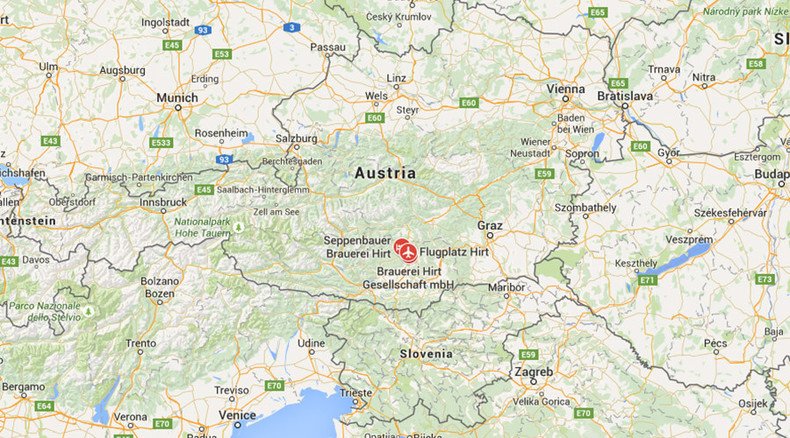 Plane crashes at Austrian airshow, pilot killed