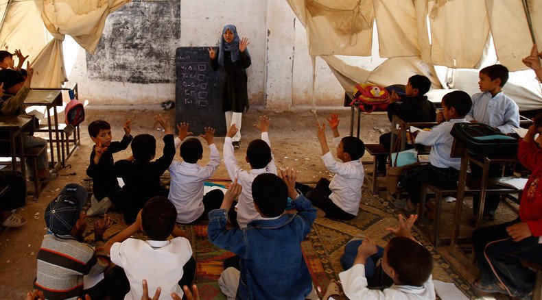 100 children suffer gas poisoning at school in western Afghanistan